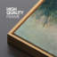 Tranquil Marshlands Serene Nature, reproduction d'art sur toile-98042418-111176191