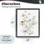 Cadre flottant à motif floral-118188355-118188364