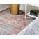 Tapis traditionnel rouge