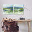 Ensemble abstrait d'art abstrait sur toile 2 PC par June Erica Vess-497001239
