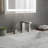 3 Hole Bathroom Sink Faucet with Double Lever Handle-120276097
