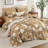 7 Piece Flower Comforter Set with Sheets, Pillowcases & Pillow Shams-130000750-130000741