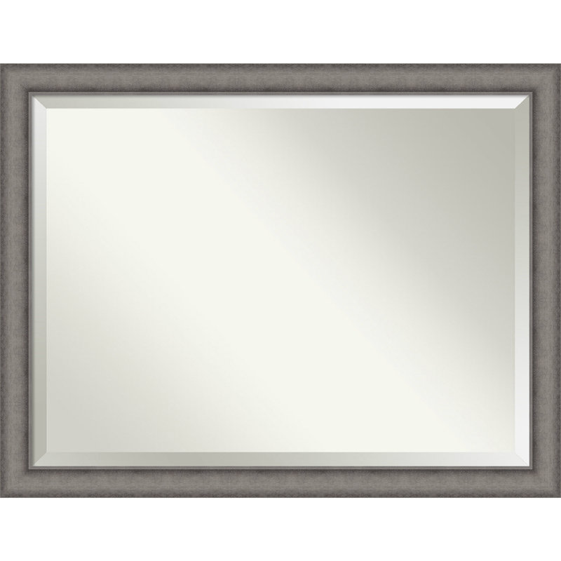 Earsel Solid Wood Wall Mirror, 28.5" x 40.5", Rectangle