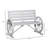 Solid Wood Fir Outdoor Bench-632550357