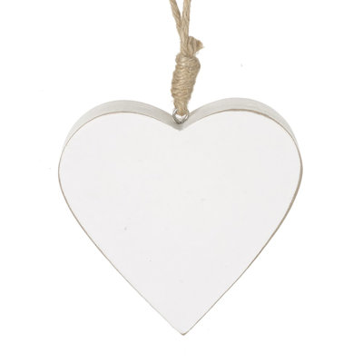 12cm Wood Holiday Shaped Ornament
