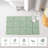 Sandcliff Checkered Cotton Non-Skid Machine Washable 2 Piece Bathroom Rug Set-93590633
