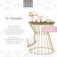 Table de bout, table basse ou table de chevet décorative en métal Elle Decor Lulu-24299326
