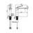 5" Height Modern Single Handle Vessel Sink Bathroom Faucet-128729981