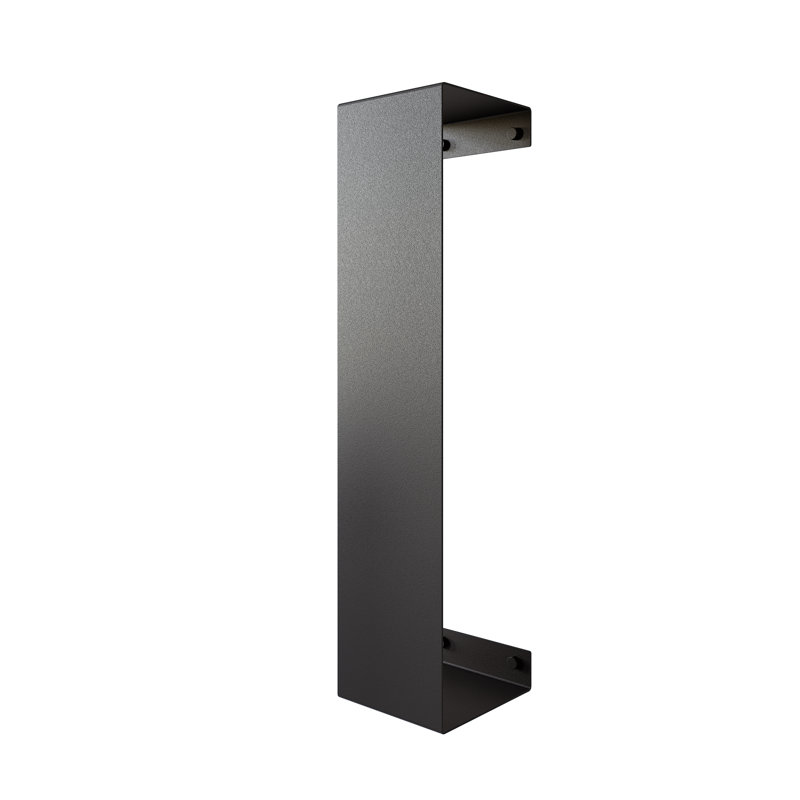 TERMA 1 Wall Towel Rack, Black