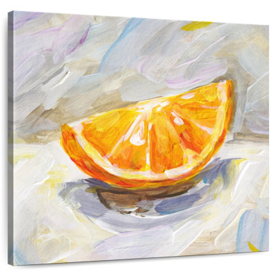 Aadam - orange abstrait