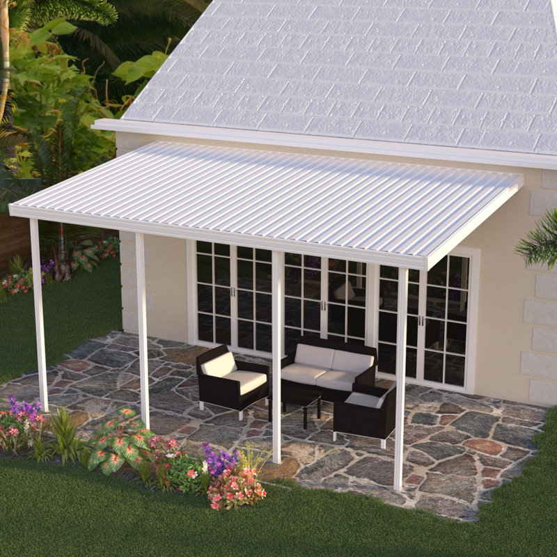 Metal Standard Patio Awning, 216" W x 168" D