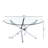 Landgraf Glass Top Round Coffee Table,Cocktail Table,Glass End Table-1042096009-944003058