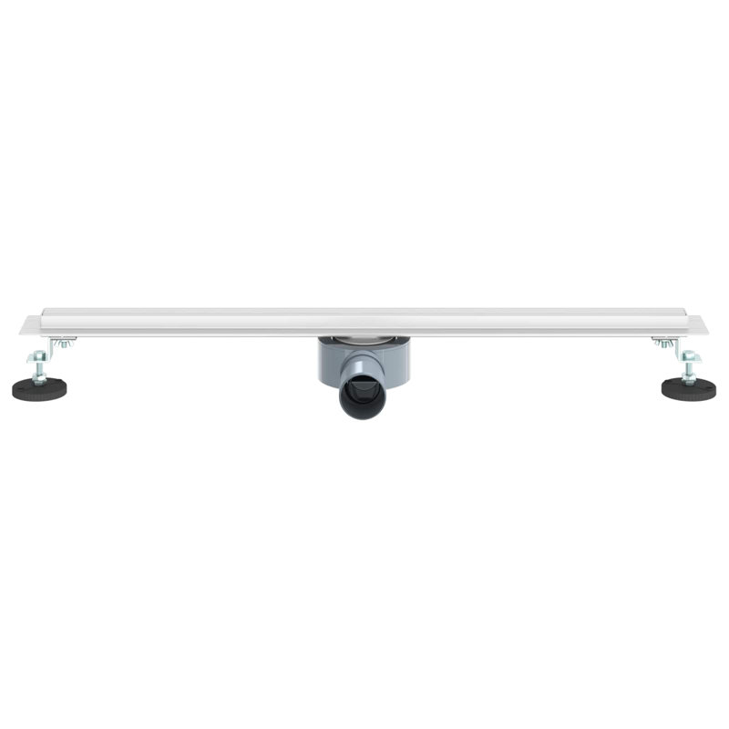  360° Shower Drain With Slim Model Silver Stainless Steel 304 Bathroom