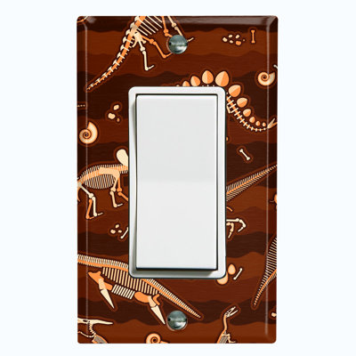 Animals 1 - Gang Toggle Light Switch Standard Wall Plate