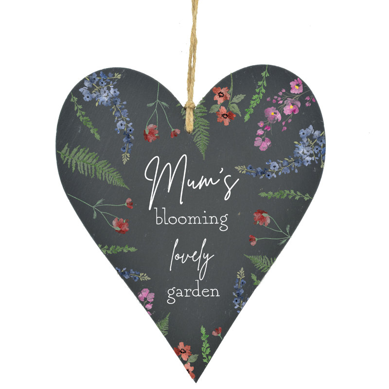 Youra Stone Plants & Flowers Garden Sign