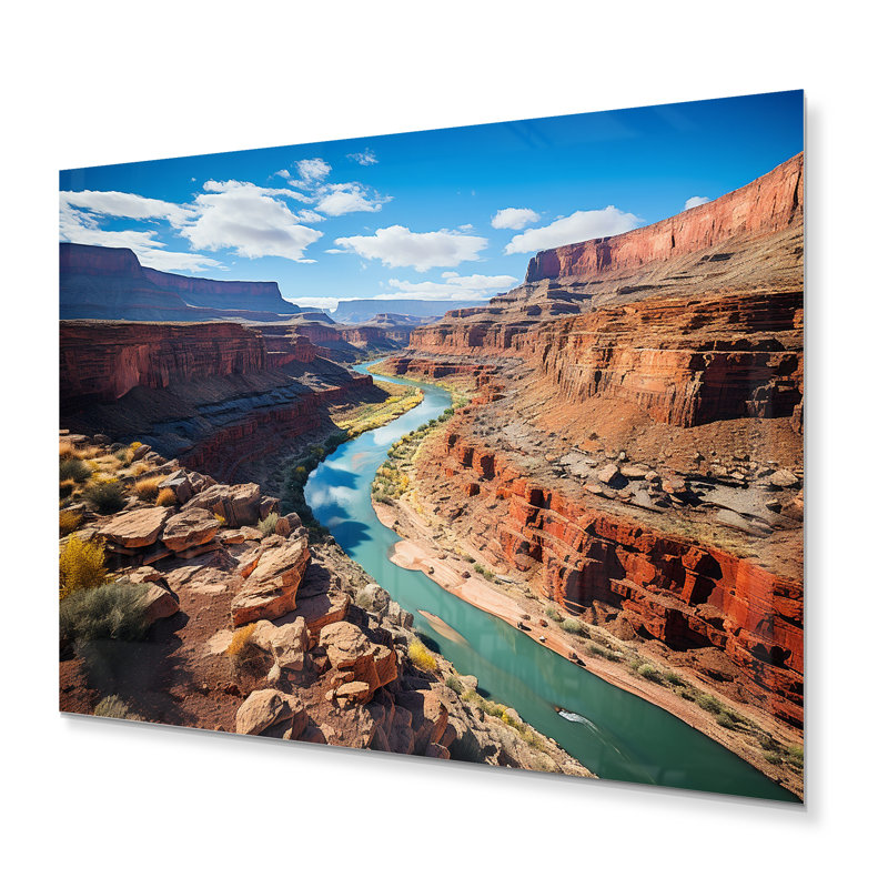 Grand Canyon, États-Unis - impression sur métal, H 24 po x l 32 po