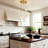Modern 6 - Light Cluster Ceramics Chandelier