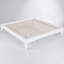 White California King Universal Platform Bed with Slatted Frame