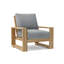 Capistrano Outdoor Teak Lounge Chair-1365422666