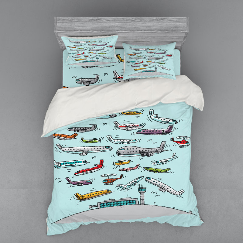 Polyester Duvet Cover, Queen Duvet Cover + 3 Additional Pieces