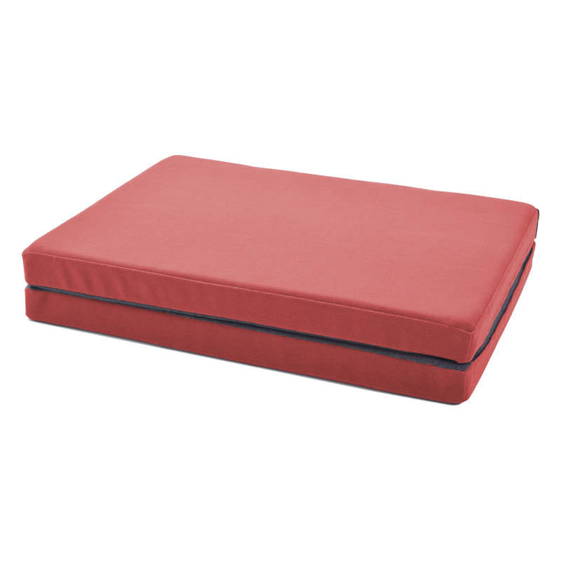 Orthopedic Pet Bed, Red