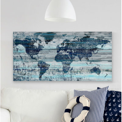 " Indigo Countries " Painting Print