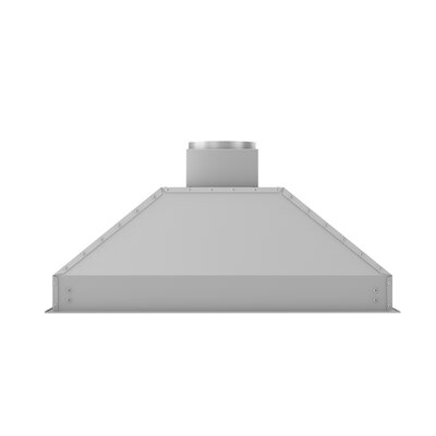 40"" 700 CFM Ducted Insert Range Hood in Brushed 430 Stainless Steel -  ZLINE, 698-40