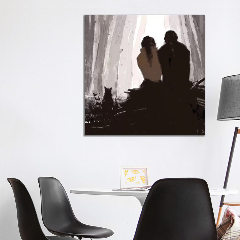 Together 1 Piece Wrapped Canvas Wall Art, 93.98cm H x 93.98cm W