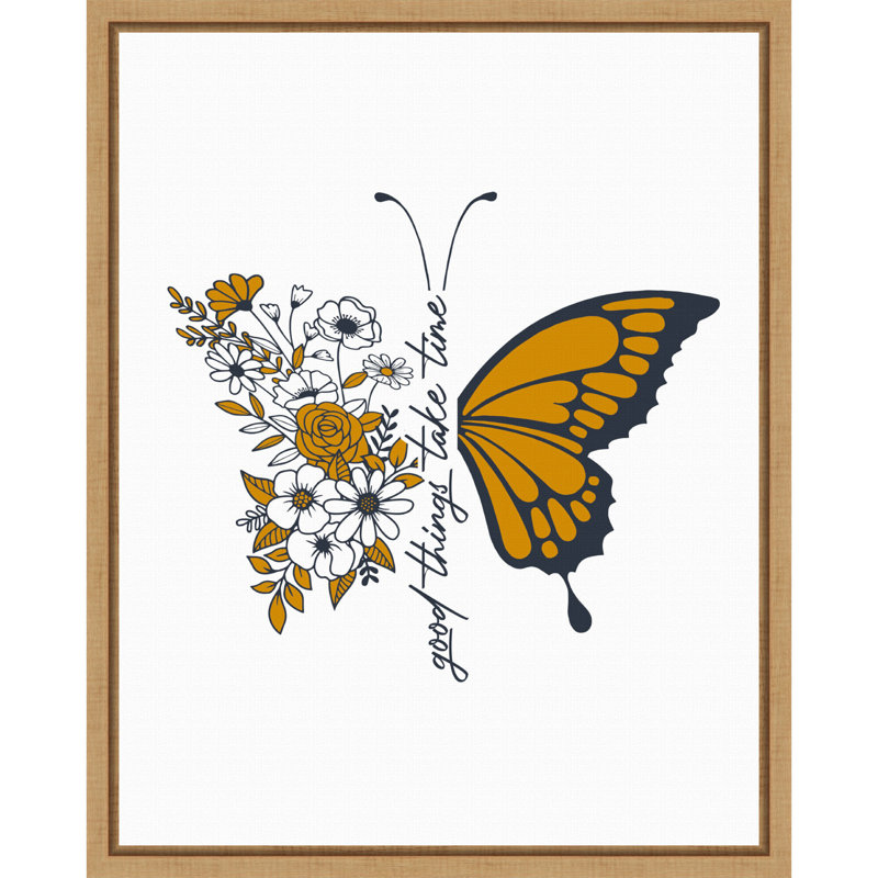 «Good Things Take Time» par Alva Jumath, reproduction d'art sur toile encadrée