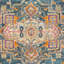 Felty Oriental Blue/Pink Area Rug-1893927117