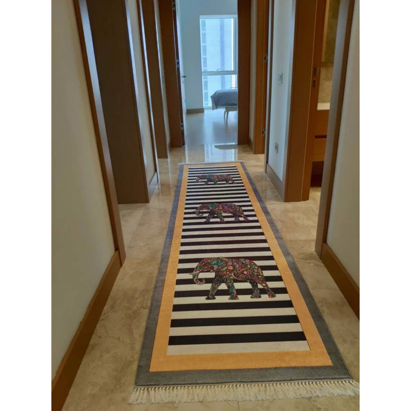 Tapis Mazzi avec envers antidérapant, Rectangle 3 pi 11 po x 7 pi 3 po