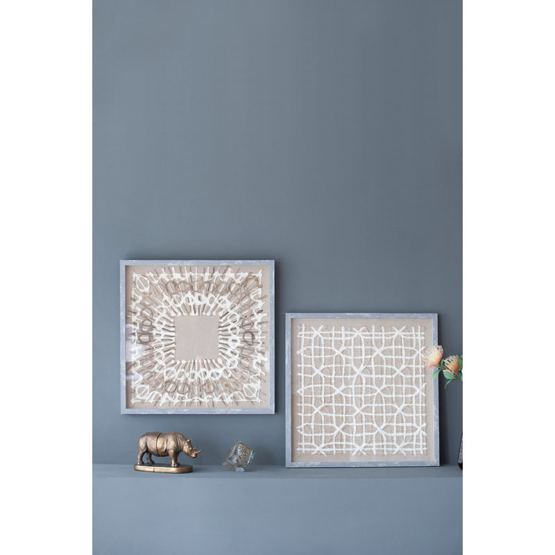 Yuel Modern Wall Decor on Solid Wood