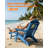 Foldable Adirondack Chair with Retractable Ottoman, Cup Holder All Weather Outdoor HDPE Adjustable Paio Chair for Lawn, Poolside, Fire pit, Navy-2096240724