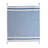 Cotton Throw Blanket 50x60 Blue White Striped 2 Pack Decorative Accent