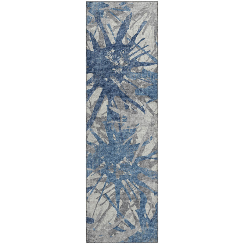  Premium Machine Washable Hintzen AMF77 Rug, Runner 2'3" x 7'6"