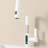 White Pull-Out Lift Basin Faucet With Led Temperature Indicator - 360 Rotatable, 31 Spout Modes, Adjustable Height Bathroom Sink Lift, Rotation, Height, Tap