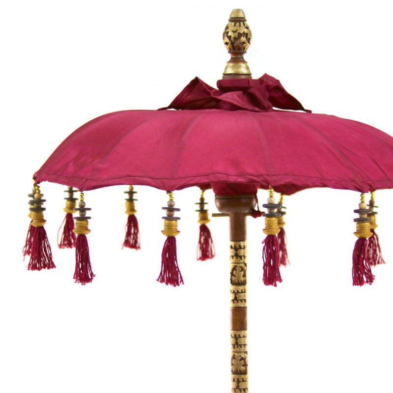 Sculpture de porte-parapluies Arnisha, Rouge