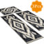 Tapis de cuisine 20 po x 32 po + 20 po x 48 po + 20 po x 59 po Tapis de cuisine à motif abstrait antidérapant 3 pièces