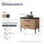 Meuble-lavabo simple 36 po Kaminski