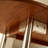 Brown Oval Solid Wood Dining table