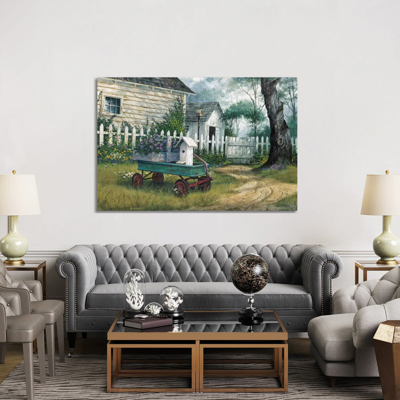Antique Wagon by Michael Humphries - Wrapped Canvas Gallery-Wrapped Canvas Giclée, 152.5 cm H x 101.5 cm W