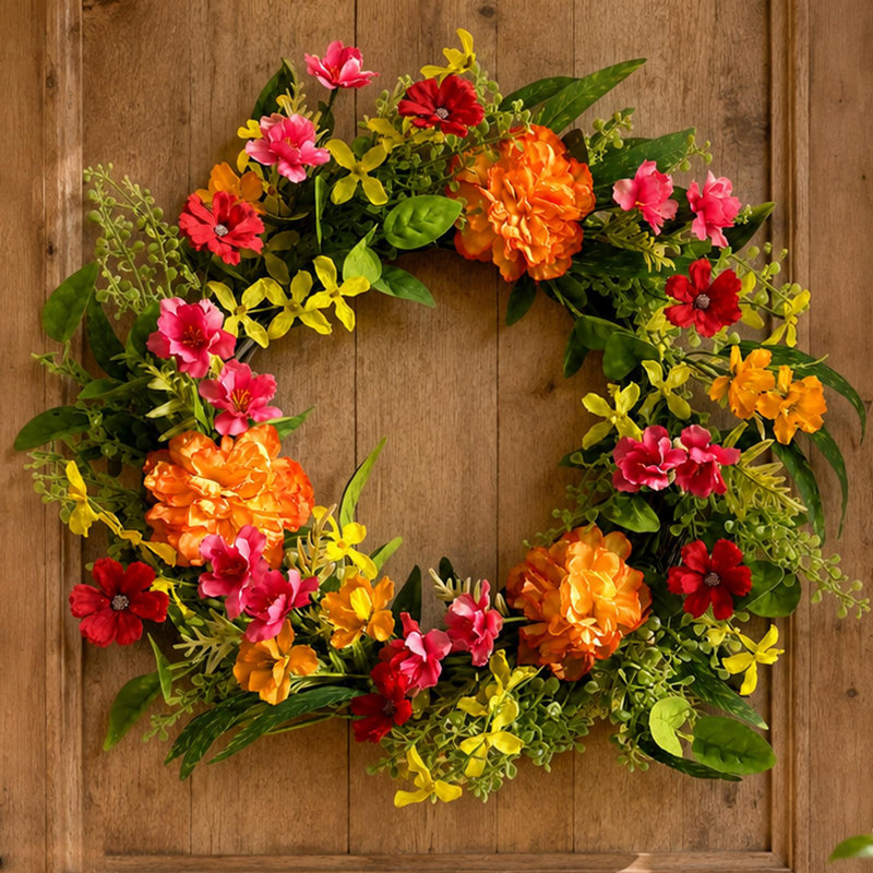 50 cm Mixed Assortment Artificial Wreath