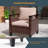 Schiess 3 Piece Patio Wicker Sofa Set with Ottomans-109468667