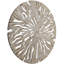 Décoration murale en bois beige sculpté à la main-86813871