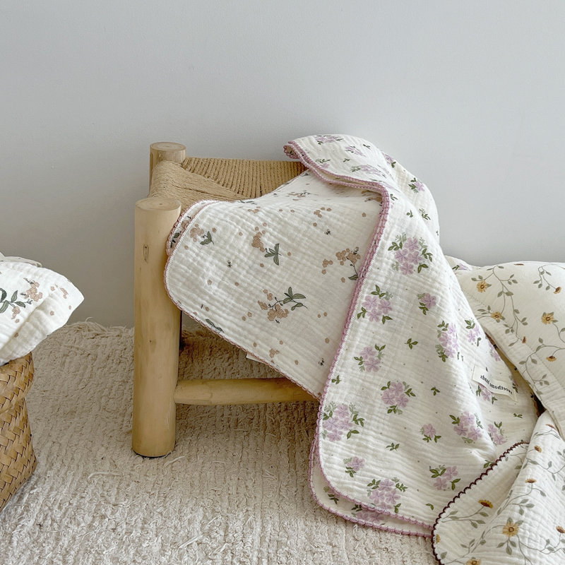 Couverture mignonne pour bébé en coton