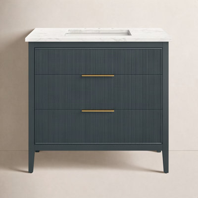 Bilroy 36" Oak Single Bathroom Vanity