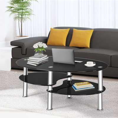 Adalheid Solid Coffee Table with Storage