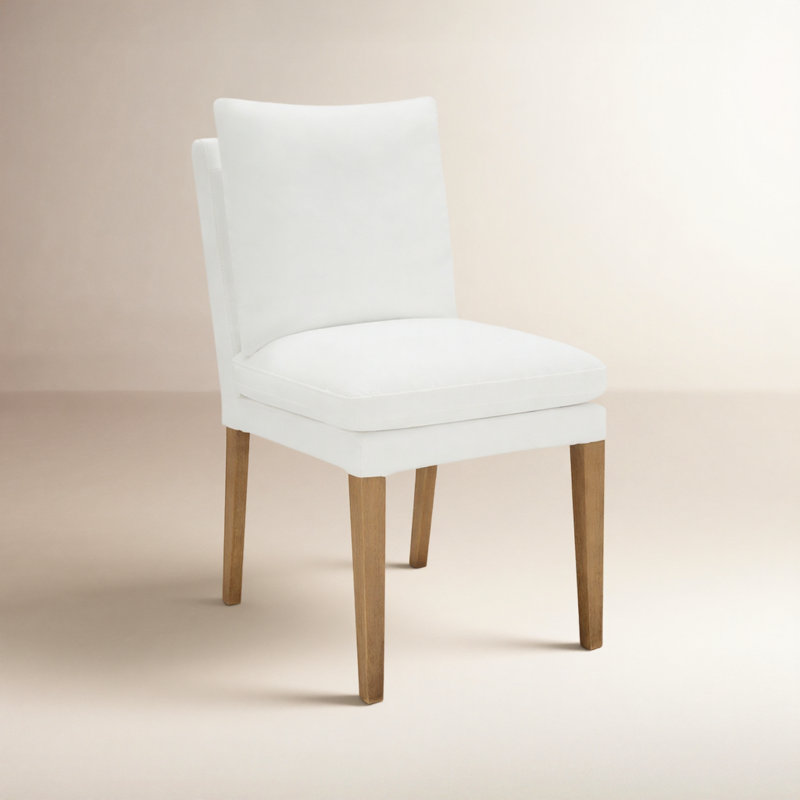 Brinley 21.25'' H Upholstered Side Chair, Prestige Pearl Tweed