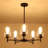 5 - Light Dimmable Kitchen Island Chandelier-1104600153