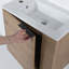 Meuble-lavabo flottant avec évier-156694203